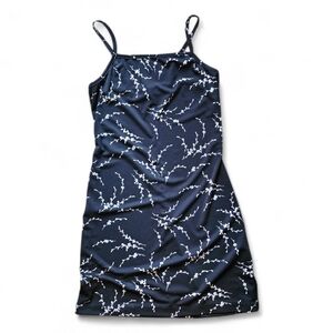 Byer Too A Byer Stylish Black and White Floral Dress